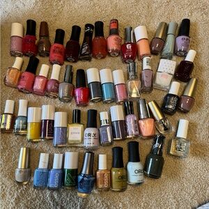 Assorted Nail Polish Collection